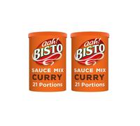 Bisto Quick & Easy Chip Shop Curry Sauce Mix, 185g Drum (Pack 2)