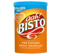 Bisto Reduced Salt Chicken Gravy Granules, 190 g Drum (1-Pack)