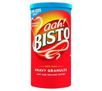 Bisto Reduced Salt Gravy Granules, 450 g (1-Pack) | Quick Prep, Just Add Boiling Water, Complements Roast Dinners, Vegetarian Friendly, Long Lasting Comfort Food