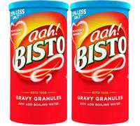 Bisto Reduced Salt Gravy Granules, 450 g (2-Pack) | Quick Prep, Just Add Boiling Water, Perfect for Roast Dinners, Vegetarian Friendly, Hearty Comfort Food