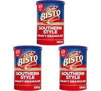 Bisto Southern Style Gravy Granules, a Taste of America, 190 g Drum (Pack of 3)