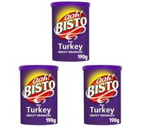Bisto Turkey Gravy Granules, 190 g (3-Pack)