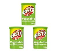 Bisto Vegetable Gravy Granules, 190 g Drum (3-Pack)