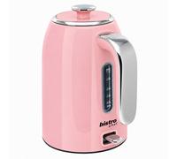 Bistro Chef 1.7L Electric Kettle 3000W Fast Boil Cordless Choose From 6 Colours