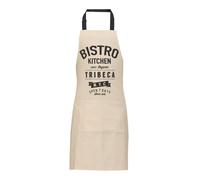 Bistro Kitchen Apron - Cream