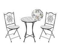 Bistro Set COLLIO Metal Black