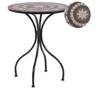 Bistro Table CARIATI 60 cm 60 cm Black