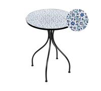 Bistro Table CHAPECO 60 cm 60 cm Metal Black