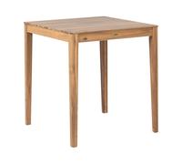 Bistro Table CHIOGGIA 70 cm 70 cm Certified Acacia Wood Light Brown