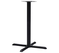 Bistro Table Leg Black Cast Iron Replacement Furniture Multi Sizes vidaXL