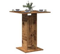 Bistro table Old wood 60x60x75 cm Engineered wood Compact dining Table for Homes
