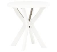 Bistro Table Outdoor Pub Bar Table Patio Garden Dining Table Plastic vidaXL