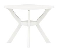 vidaXL Bistro Table Anthracite 70cm Plastic Outdoor Terrace Stand Furniture