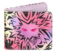 Bistup Cute Leather Wallet for Boys - Cool Credit Card Cash Id Holder Rfid Blocking Bifold Small Wallets With Coin Pocket Slim for Teens Little Boy Youth, Funny, Funny