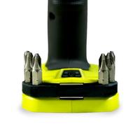 Bit Holder for Ryobi Cordless Screwdriver Magnetic Holder for Storing 6 Bits for Quick Change