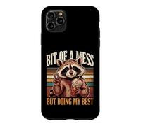 Bit Of A Mess But Doing My Best Raccoon Case for iPhone 11 Pro Max