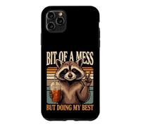Bit Of A Mess But Doing My Best Raccoon Case for iPhone 11 Pro Max
