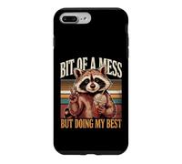 Bit Of A Mess But Doing My Best Raccoon Case for iPhone 7 Plus/8 Plus