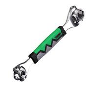 Bit Ratchet | 360-Degree Rotate Ergonomic Hex Spanner,52-in-1 Hexagonal Ratcheting Wrench Large Size | for Auto Repair Bike Maintenance Motorcycle Industrial