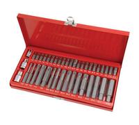 Bit Set 41Pc Hex / Ribe / Spline And Star Bit Socket Set (Neilsen Ct1207)