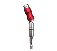 Bit Socket with Swivel Tip - Adjustable Rotating Extension Adapter, Quick Change Mounting Connector, Handheld Manual Turning Aid | Home Repair, Car Maintenance, Construction Project, Ba