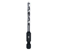 BIT Wood Twist Drill Bit - Premium Diameter 10 mm, Length 110 mm, Shank 1/4 Inch Hexagonal