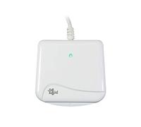 Bit4id MiniLector EVO the most popular smart card reader in Italy - digital signing smart card reader - smart card reader (USB full speed 62mmx18mmx66mm) - bright white