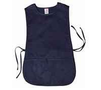BITALY Cobbler Apron 2 Deep Front Pockets Double Adjustable Tie Closure Drawstring Universal Man Woman 28 inch length 18.5 inch width Navy Blue Color UK SIZE XL (20-30)