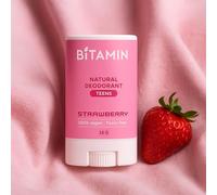 Bitamin Natural Deodorant Underarm Roll On Cream For Kids & Teens Kids Deodorant Roll On for Girls & Boys With 3% Vitamin C & E No Aluminium, No Alcohol, No Parabens & No Triclosan 15 g (Pack of 1)