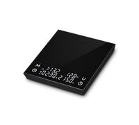 BITAMOM Coffee Scale with Auto Timing, Rechargeable Espresso Scale with Timer, Ratios & Flow Rate Display, 3 Modes, Barista-Grade for Pour-Over, French Press - 2kg/0.1g, Black