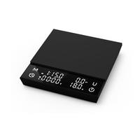 BITAMOM Coffee Scale with Auto Timing, Rechargeable Espresso Scale with Timer, Ratios & Flow Rate Display, 3 Modes, Barista-Grade for Pour-Over, French Press - 2kg/0.1g, Black