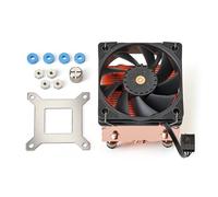 Bitaxe Copperzilla 2.0 Solid Copper Heatsink Fits Bitaxe Gamma 601/602/603, Cooler Upgrade with 60mm Fan, 210g Copper, Dual Heatpipe and Backplate for Bitcoin ASIC Miner