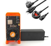 Bitaxe Gamma 601 Pro Dual Fans Version 18W/TH BM1370 ASIC Chip 1.2TH/s Efficiency Twin Turbo Cooling Bitcoin Solo Miner 2.4G WiFi Lottery Miner