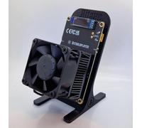 Bitaxe GT 801 Turbo - Solo Bitcoin ASIC Miner - 2.4 TH/s @ 36W | Dual BM1370 (Antminer S21 Pro Chip) | Quiet, Ultra-Efficient Open-Source BTC Miner | Wi-Fi & USB-C | Includes UK Power Supply