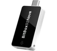 BitBox 02 Nova - Hardware Wallet for Bitcoin - iPhone Support, EAL Security Chip, Multiple Colours (Polar White)
