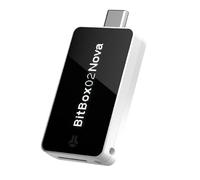 BitBox 02 Nova Hardware Wallet for Cryptocurrencies: Bitcoin, Ethereum Plus 1500 Tokens, iPhone Support, EAL Security Chip, Multiple Colours (Polar White)