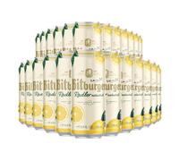 Bitburger Naturally Cloudy Radler 1.9% ABV | German Beer Shandy | 24 x 500ml Cans | Refreshing Lemon & Beer Mix | Vegan-Friendly