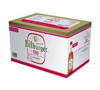 Bitburger Premium Pils Drive Alkoholfrei 0.0% - 330ml Glass Bottles - Pack of 24