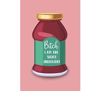 Bitch I am the secret ingredient.: Recipe Notebook to write in | 6 X 9 inches | Notebook 120-Page Lined | Great recipe record keeping notebook gift for family members.