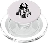 BITCHES GET STUFF DONE AOC Meme Alexandra Ocasio Cortez PopSockets PopGrip for MagSafe
