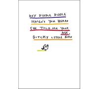 Bitchy Little Bird Funny Bing Eastwood Greeting Card Rhyming Humour Cards