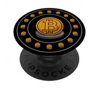 Bitcoin Billionaire Very Wealthy Rich Successful Billion BTC PopSockets Adhesive PopGrip