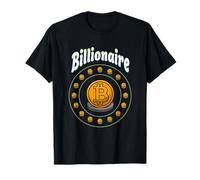 Bitcoin Billionaire Very Wealthy Rich Successful Billion BTC T-Shirt