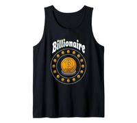 Bitcoin Billionaire Very Wealthy Rich Successful Billion BTC Tank Top