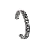 Bitcoin Binary Code Cuff Bracelet, Blockchain Cryptocurrency Open Bangle Bracelet, Crypto Trader's Lucky Jewelry
