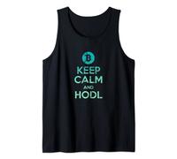 BITCOIN: Bitcoin & Crypto - Keep Calm and HODL Tank Top