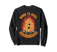 Bitcoin Born To HODL Blockchain Sweatshirt