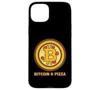 Bitcoin BTC Crypto Currency Wallet Pizza Blockchain Gift Case for iPhone 15 Plus