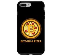 Bitcoin BTC Crypto Currency Wallet Pizza Blockchain Gift Case for iPhone 7 Plus/8 Plus