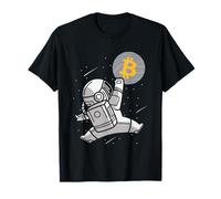 Bitcoin Btc Crypto T-Shirt Featuring Astronaut T-Shirt